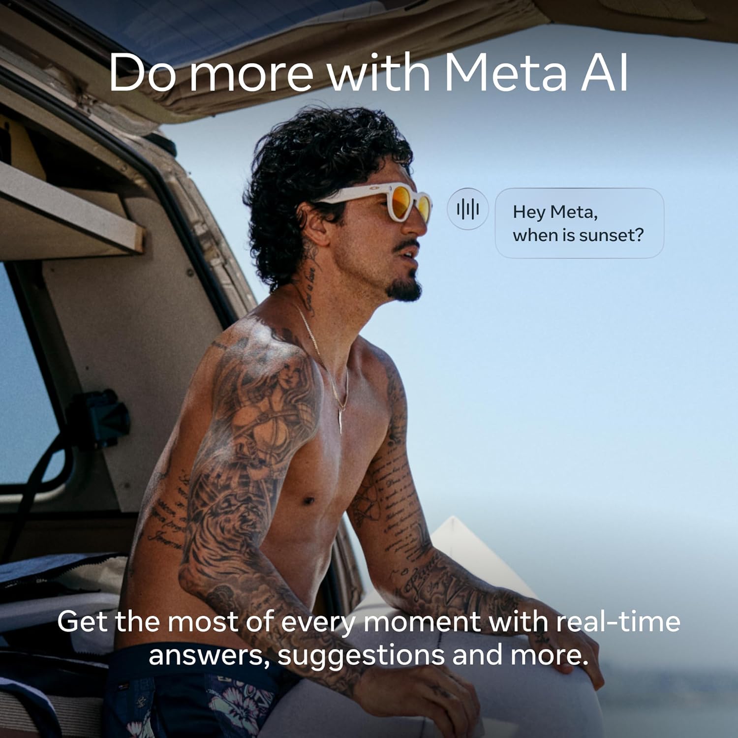Oakley Meta HSTN, Black | Smart AI Glasses for Men, Women — Performance for Sports, Athletes — Camera, Audio, Video — 8 Hour Battery — 3K HD Resolution — Prizm™ Polarized Lenses - Image 4