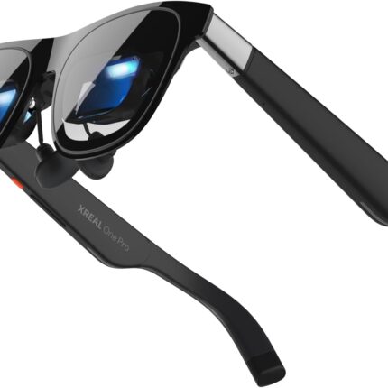 XREAL One Pro AR Glasses with X1 Chip, Native 3 DoF, X-Prism Optics, 3D Mode, 57°FOV 171" 120Hz FHD Display, XR Glasses for iPhone 17/16, Steam Deck, ROG, Mac, PC, Android & iOS L (IPD 66-75mm)