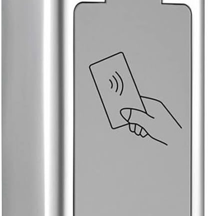 Access Control RFID Reader,Waterproof Access Control System,Access Controler for Electric Magnetic Lock,Proximity Door Entry Keypad,Gate Opener,Zinc Alloy Shell,Wiegand in+Out,Latch Doors Reader