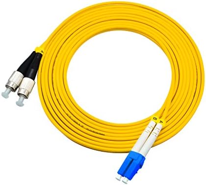 2Meters 6ft LC to FC Duplex 9/125 Single-Mode Fiber Optic Cable Jumper Optical Patch Cord LC-FC - Image 4