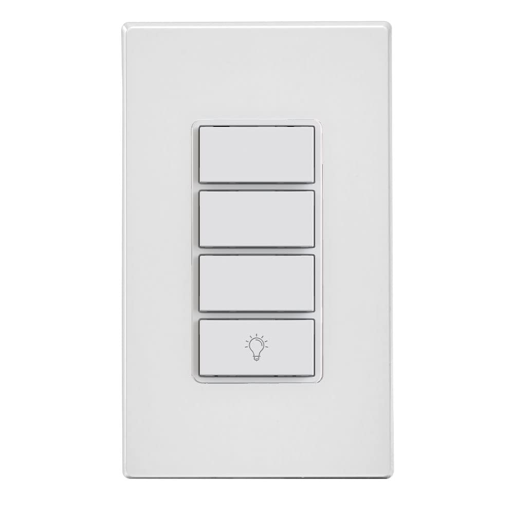 Leviton Decora Smart Controller Switch, Wi-Fi 2nd Gen, Neutral Wire Required, Works with My Leviton, Alexa, Google Assistant, Apple Home/Siri, & Wired or Wire-Free 3-Way, D2SCS-1RW, White - Image 3
