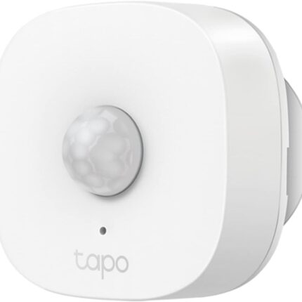 TP-Link Tapo Motion Sensor, Requires Tapo Hub, Long Battery Life w/Sub-1G Low-Power Wireless Protocol, Wide Range Detection, Adjustable Sensitivity, Real-Time Notification, Smart Action, Tapo T100