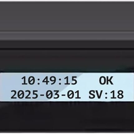 GPS NTP Network Time Server with Dual Ethernet Ports,Integrate GNSS Receiver,Supports AC/POE Power,Accurate Time Sync for Network Devices.