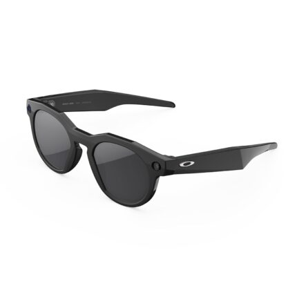 Oakley Meta HSTN, Black | Smart AI Glasses for Men, Women — Performance for Sports, Athletes — Camera, Audio, Video — 8 Hour Battery — 3K HD Resolution — Prizm™ Polarized Lenses