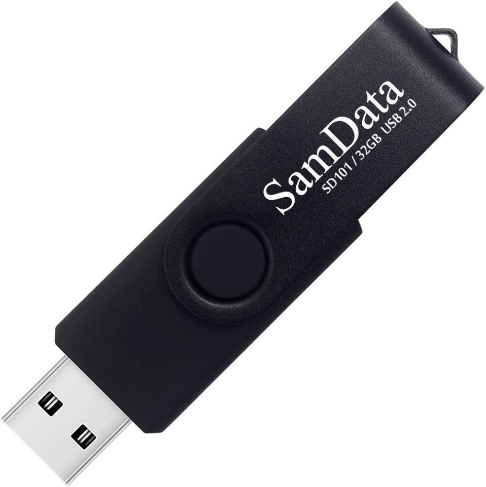 32GB USB Flash Drives 5 Pack 32GB Thumb Drives Memory Stick Jump Drive with LED Light for Storage and Backup (5 Colors: Black Blue Green Red Silver) - Image 2