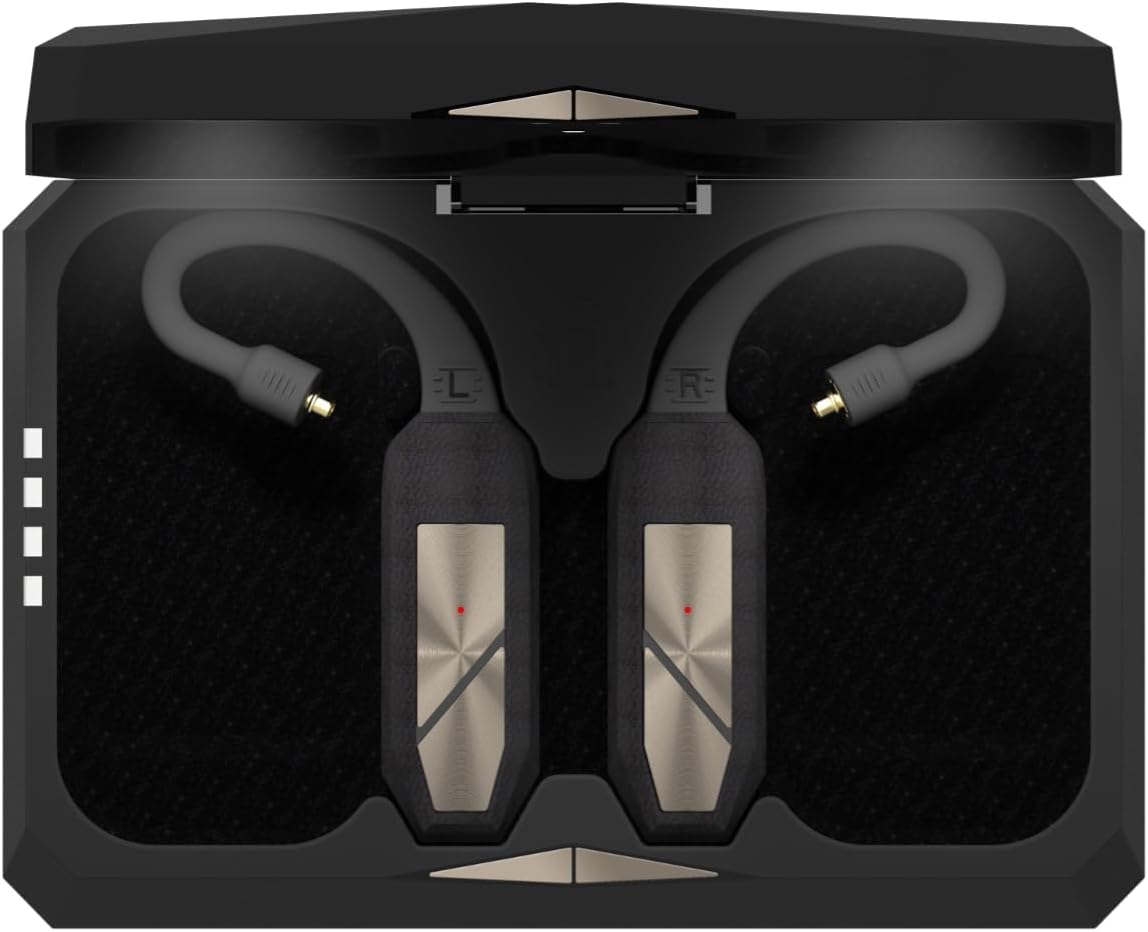 iFi - GO Pod - HD Bluetooth DAC & Headphone Amp for IEMs. Hi-Res 96kHz/24bit LDAC - Unrivalled TWS Sound - Interchangeable IEM Connectors. Case with 35H Playtime. Qi Wireless & USB-C Fast Charging. - Image 3