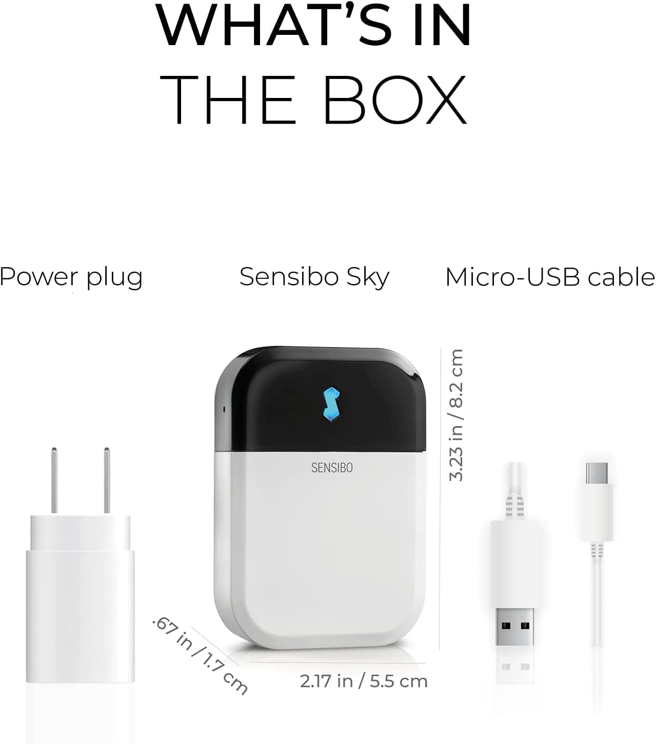 Sensibo Sky, Smart Wireless Air Conditioner Controller. Quick & Easy DIY Installation. Maintains Comfort with Energy Efficient. Automatic Wifi Thermostat Control App. Google, Alexa and Siri Compatible - Image 7