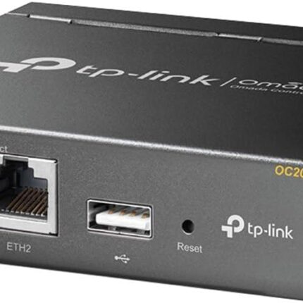 TP-Link Omada Hardware Controller | SDN Integrated | PoE Powered | Manage Up to 100 Devices | Easy & Intelligent Network Monitor & Maintenance | Cloud Access & App (OC200)