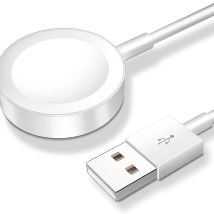 𝟐𝟎𝟐𝟔 𝐔𝐩𝐠𝐫𝐚𝐝𝐞𝐝 for Apple Watch Charger Magnetic Fast Charging Cable [Portable] Magnetic Wireless Charging Compatible with iWatch Series Ultra/SE/11/10/9/8/7/6/5/4/-[3.3FT] White