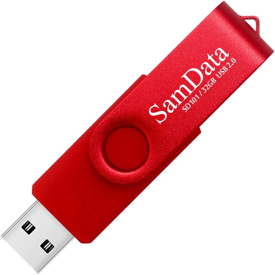 32GB USB Flash Drives 5 Pack 32GB Thumb Drives Memory Stick Jump Drive with LED Light for Storage and Backup (5 Colors: Black Blue Green Red Silver) - Image 3