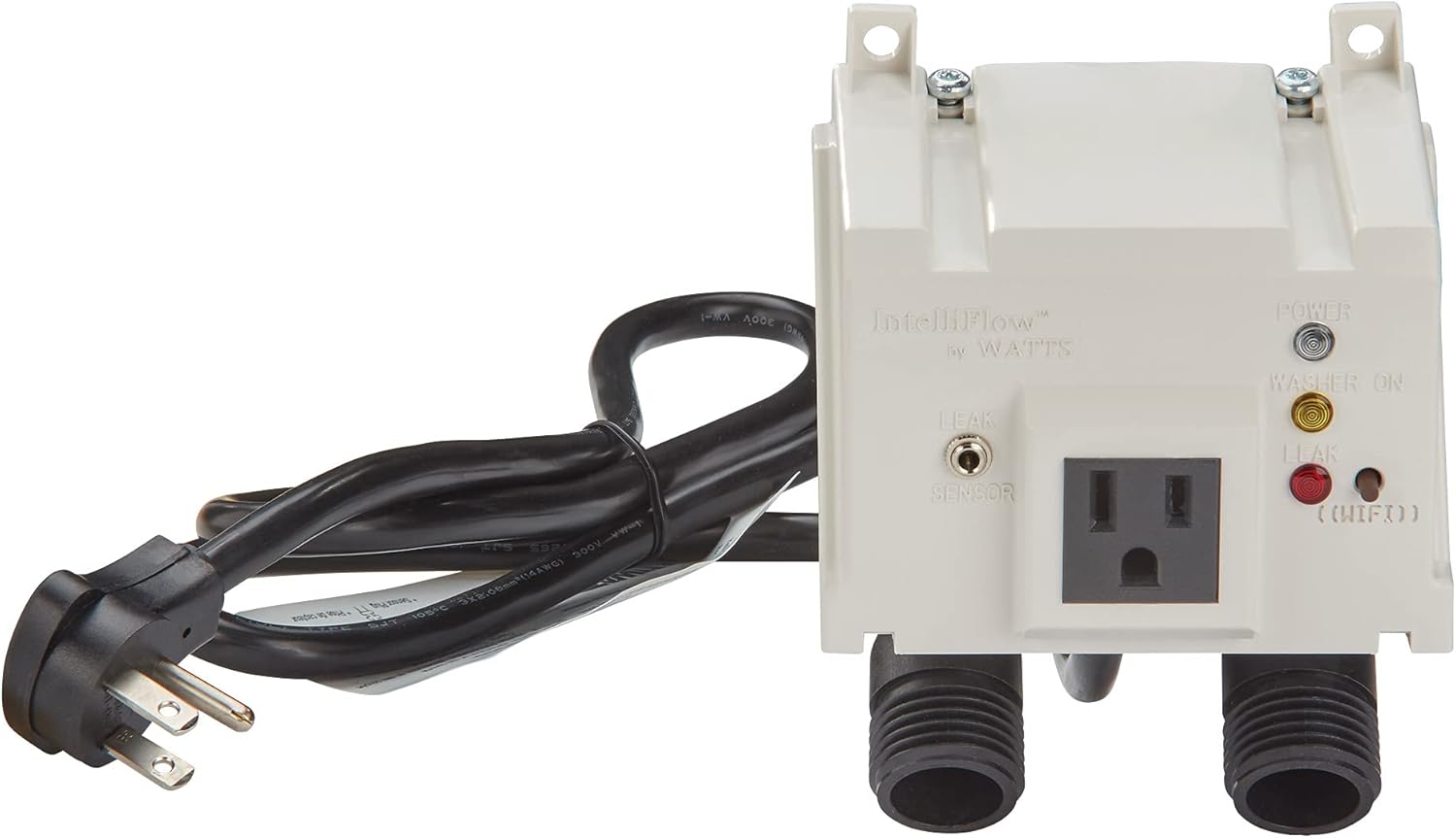 Watts A2C-SC Series Intelliflow 1/2" Washing Machine Smart Water Shutoff Valve with Leak Sensor, Inlet Adapters, Without Wall Box, Automated Flood Detection with Real-Time Text and E-Mail Alerts - Image 7