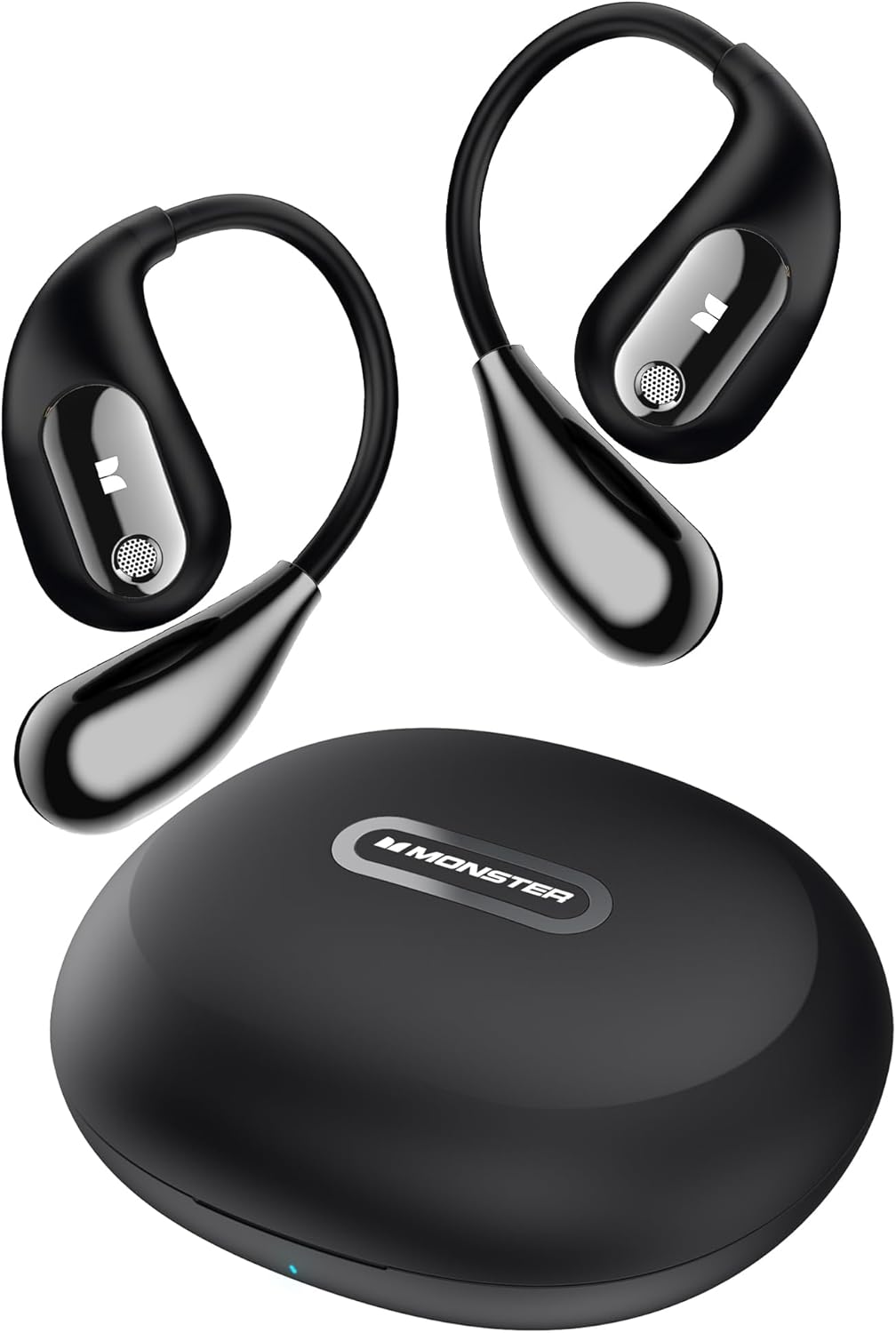 Monster Open Ear AC210 Headphones, Bluetooth 5.4 Earphones Stereo Sound, Wireless Headphones 30 Hours Playback, Type-C Charging, IPX5 Waterproof Open Ear Earbuds