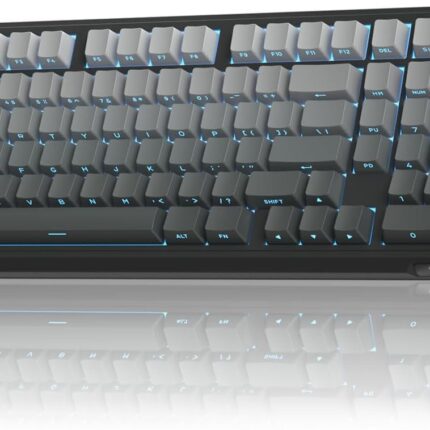 SOLAKAKA KI99 Pro 96% Wireless Mechanical Keyboard, RGB Gaming Keyboard, Hot-Swappable Pre-Lubed Switches, Gasket Structure Creamy Keyboards (Gradient-Black, Non-Silent Version)