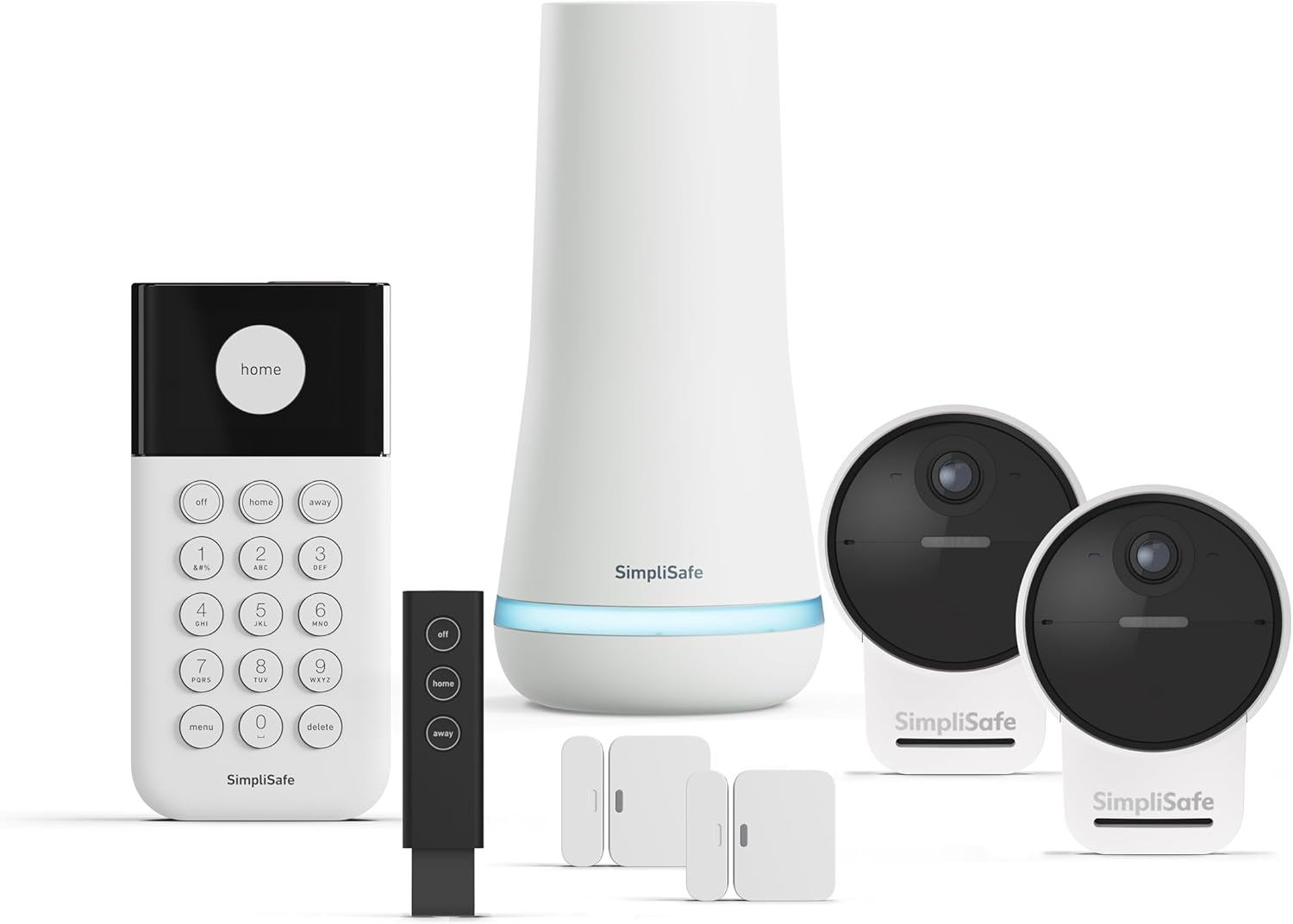 SimpliSafe 7 Piece Wireless Outdoor Camera Home Security System - Optional 24/7 Professional Monitoring - No Contract - Compatible with Alexa and Google Assistant - Image 2
