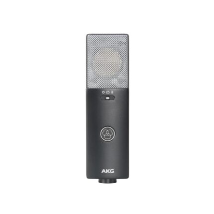 AKG Professional C114 Large Diaphragm Multi-Pattern Condenser Microphone–XLR Studio Mic for Podcasting, Streaming, Broadcasting & Music Recording, Cardioid/Omni/Figure-8, Low Noise, Sustainable Design