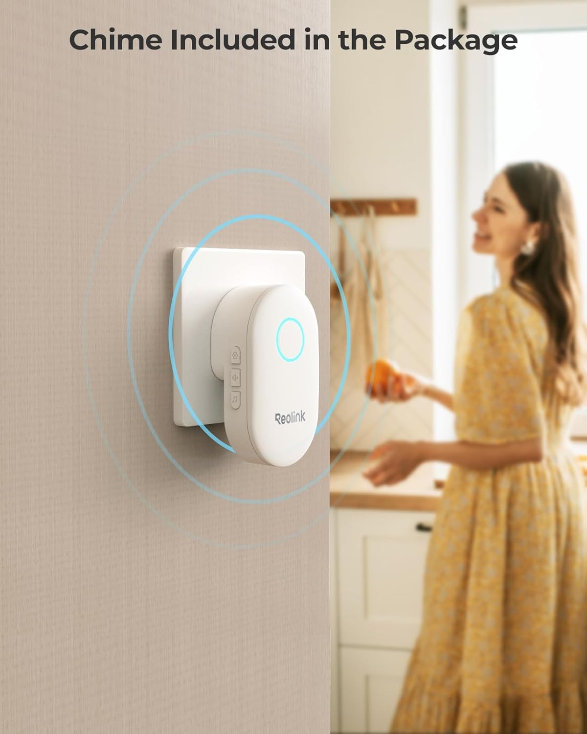 REOLINK Video Doorbell PoE Camera – 2K IP Security Camera Outdoor with Chime V2, 4:3 Aspect Ratio, 180 Degree Diagonal, 2-Way Talk, Plug & Play, Secured Local Storage, No Monthly Fee - Image 7