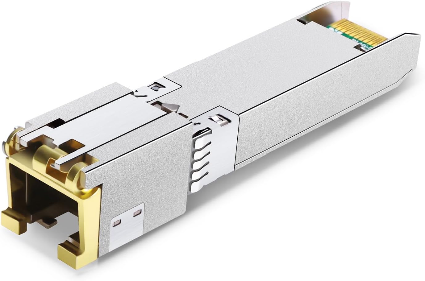 10GBASE-T SFP+ to RJ45 Transceiver, 10G Ethernet Copper Module, Optical SFP RJ 45 10Gb T Mini-GBIC Compatible with Cisco SFP-10G-T-S, Ubiquiti UF-RJ45-10G, Mikrotik, Supermicro, Fortinet, up to 30m - Image 3