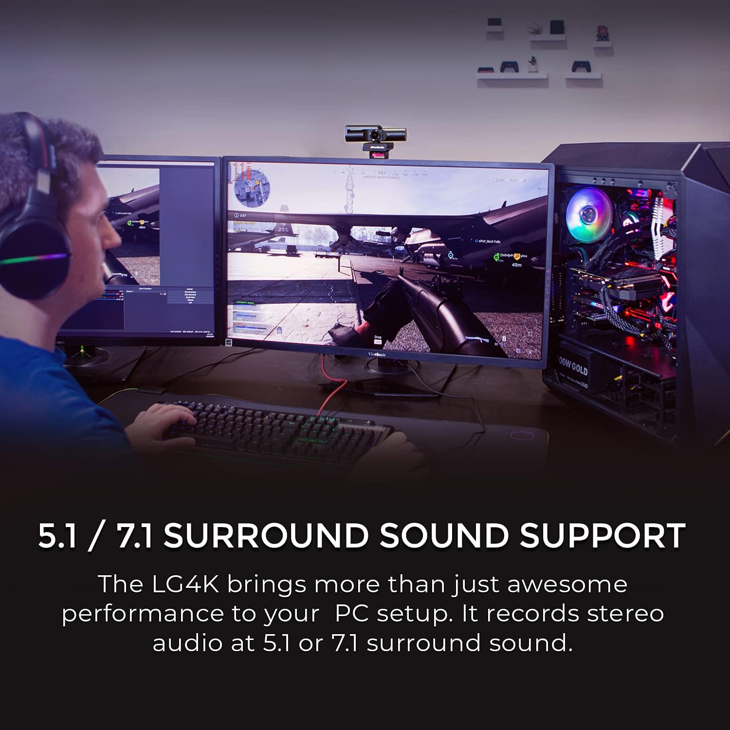 AVerMedia GC573 Live Gamer 4K, Internal Capture Card, Stream and Record 4K60 HDR10 with ultra-low latency on PS5, PS4 Pro, Xbox Series X/S, Xbox One X, in OBS, Twitch, YouTube - Image 7