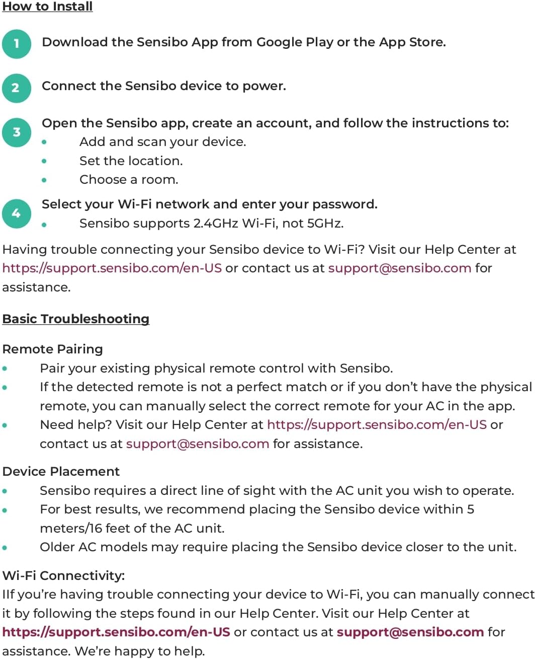 Sensibo Sky, Smart Wireless Air Conditioner Controller. Quick & Easy DIY Installation. Maintains Comfort with Energy Efficient. Automatic Wifi Thermostat Control App. Google, Alexa and Siri Compatible - Image 8