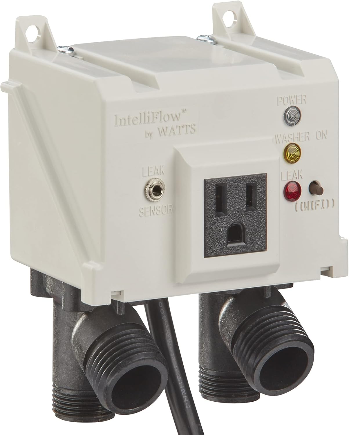 Watts A2C-SC Series Intelliflow 1/2" Washing Machine Smart Water Shutoff Valve with Leak Sensor, Inlet Adapters, Without Wall Box, Automated Flood Detection with Real-Time Text and E-Mail Alerts - Image 8