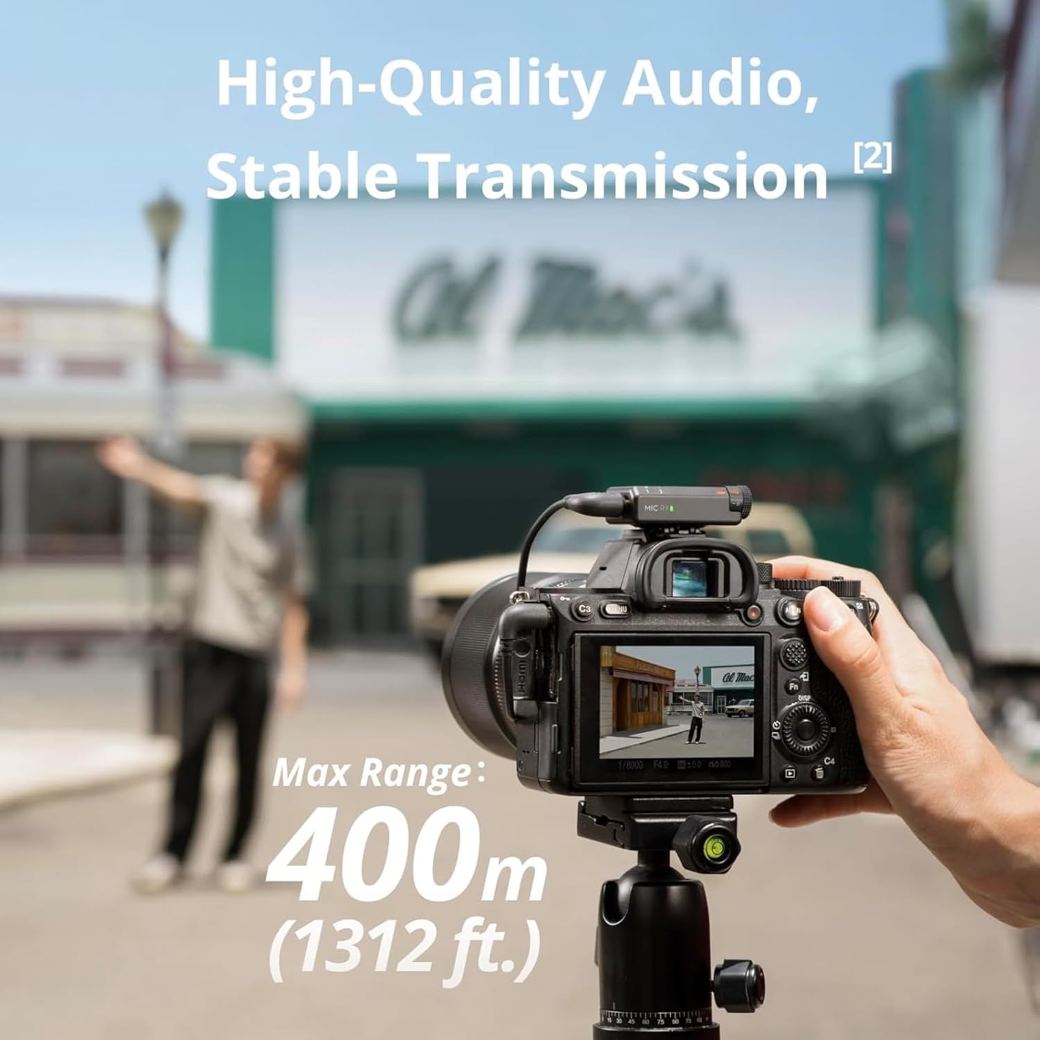 DJI Mic Mini (2 TX + 1 RX + Charging Case), Wireless Lavalier Microphone for iPhone/Camera/Android, Ultralight, Detail-Rich Audio, 48h Use, Noise Cancelling, Automatic Limiting, Vlog, Streaming - Image 3