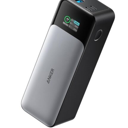 Anker Power Bank, Portable Charger with 140W Output, Digital Display, Compatible with iPhone 15/15 Plus/15 Pro/15 Pro Max, iPhone 14/13 Series, Samsung, MacBook, Dell, AirPods, USB Type A, USB Type C