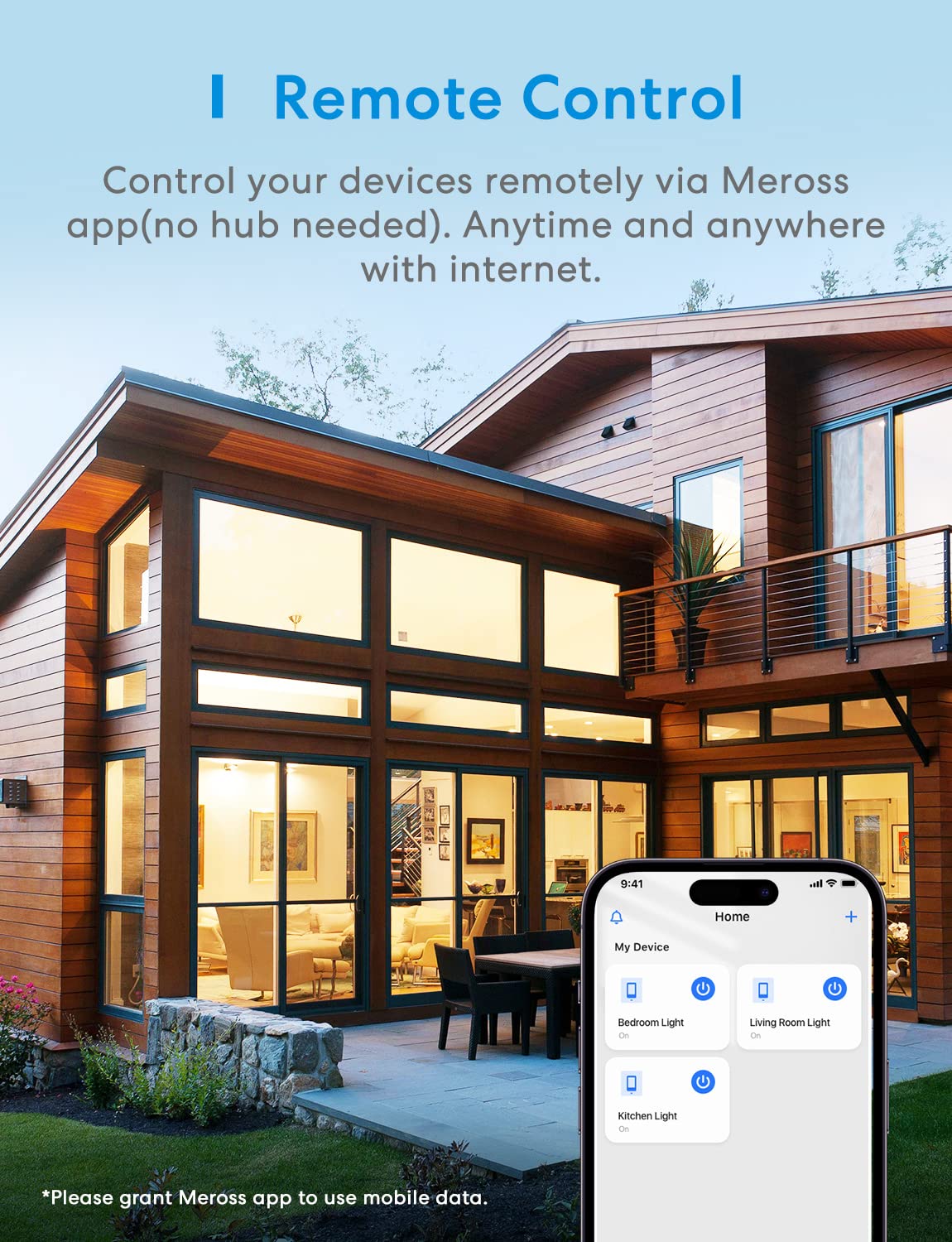 meross 4 Pack Smart Dimmer Switch Single Pole Supports Apple HomeKit, Alexa Google Assistant & SmartThings, 2.4Ghz WiFi Light Switch for Dimmable LED, Neutral Wire Required, Remote Control Schedule - Image 5