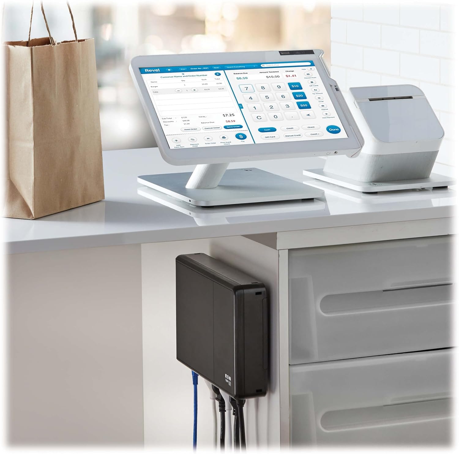 Tripp Lite Cloud-Connected 600VA UPS Battery Backup and Surge Protector, Remote Management & Monitoring, 300W, 4 Outlets, Computer UPS, Wall Mount Option, 5ft Cord, 3-Year Warranty (BC600RNC) - Image 9