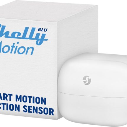 Shelly Blu Motion | Bluetooth Motion & Lux Sensor | Home Automation | Compatible with Alexa & Google | iOS Android App | Long-Lasting Battery | Scene Activation | Range up to 9 Meters