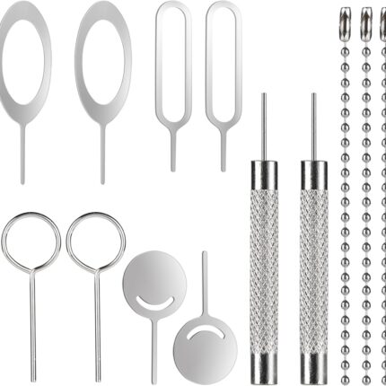 13 Pcs Sim Card Removal Tool Sim Card Tool Sim Ejector Tool iPhone Sim Card Removal Tool Sim Eject Tool Smooth and Burr-Free for All Cell Phones