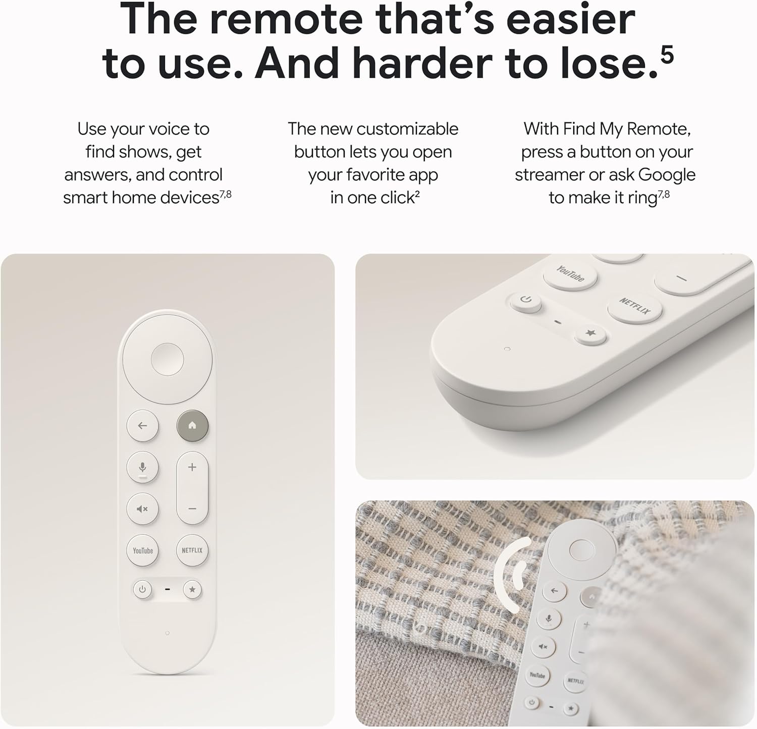 Google TV Streamer 4K - Fast Streaming Entertainment on Your TV with Voice Search Remote - Watch Movies, Shows, Live TV, and Netflix in 4K HDR - Smart Home Control - 32 GB of Storage - Hazel - Image 5