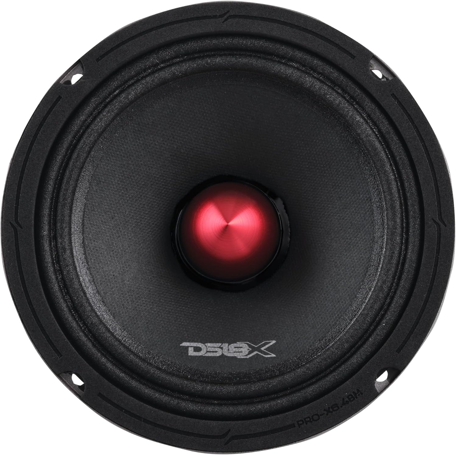 DS18 PRO-X6.4BM Loudspeaker - Pair of 6.5", Midrange, Red Aluminum Bullet, 500W Max, 250W RMS, 4 Ohms - Premium Quality Audio Door Speakers for Car or Truck Stereo Sound System (2 Speaker) - Image 6
