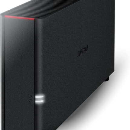 BUFFALO LinkStation 210 2TB 1-Bay NAS Network Attached Storage with HDD Hard Drives Included NAS Storage That Works as Home Cloud or Network Storage Device for Home