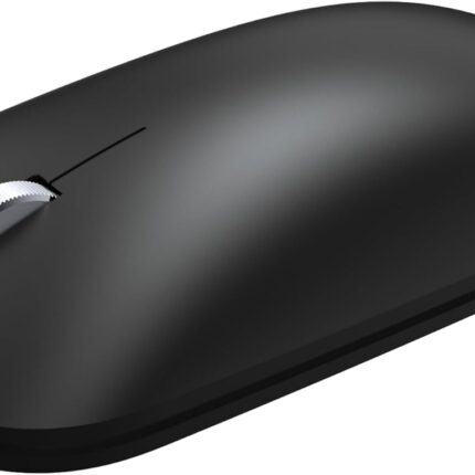 Incase Modern Mobile Mouse – Designed by Microsoft – Lightweight, Precision Navigation, Right/Left Hand Use, Scroll Wheel, BlueTrack Technology, Wireless Bluetooth for Mac/Windows/8/10/11 (Black)