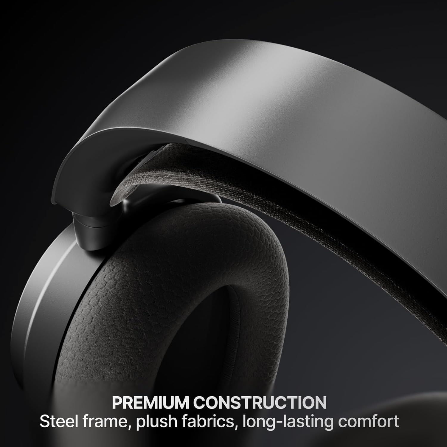 SteelSeries Arctis Nova 7 Wireless Gen 2 Gaming Headset - Real-Time App Control, 50+ HR Play, Neodymium Drivers, Mix 2.4GHz/Bluetooth, PC, PS5, PS4, Switch 1/2, Mobile - Black - Image 7