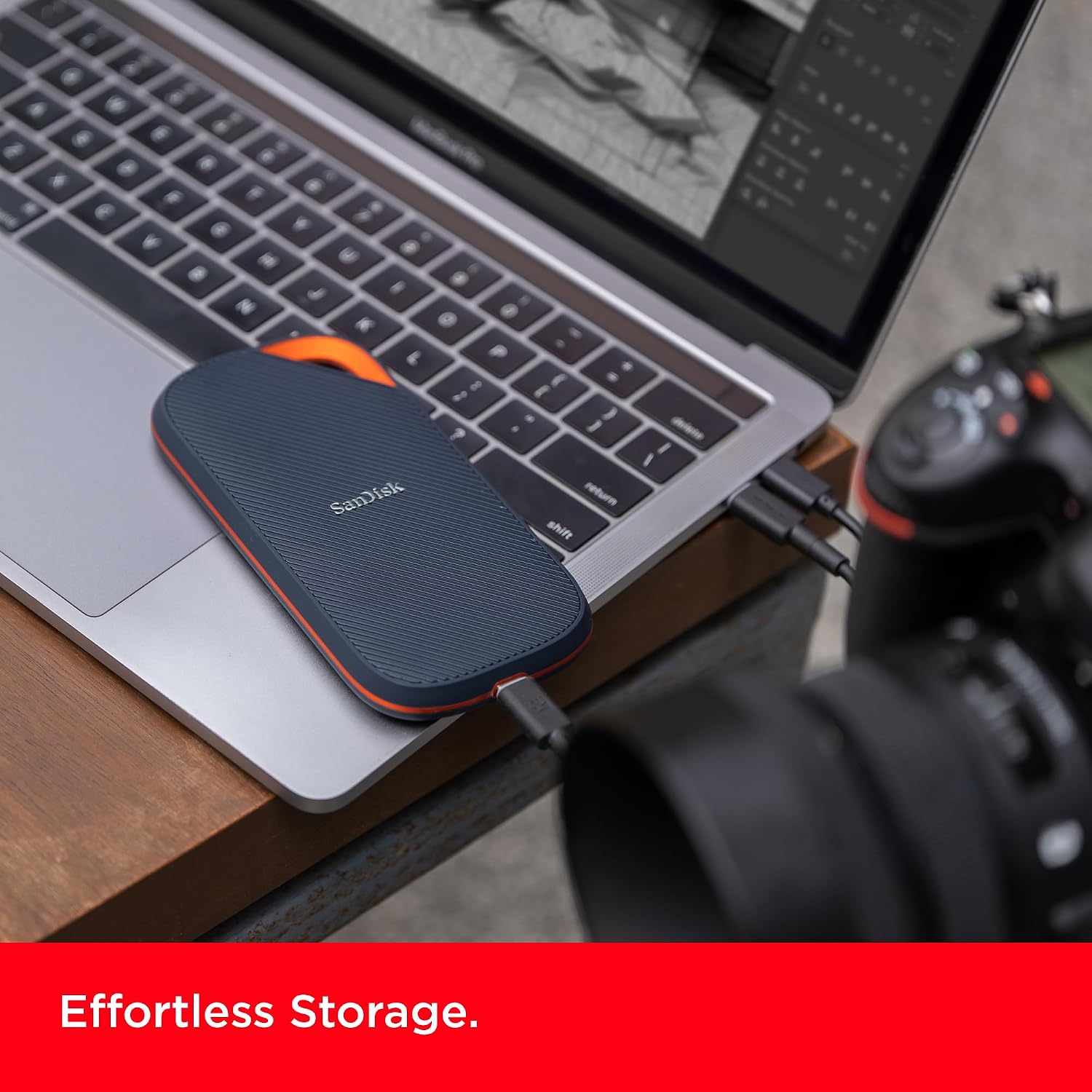 Sandisk 4TB Extreme PRO Portable SSD with USB4, Up to 3,800MB/s Read Speeds - Image 5
